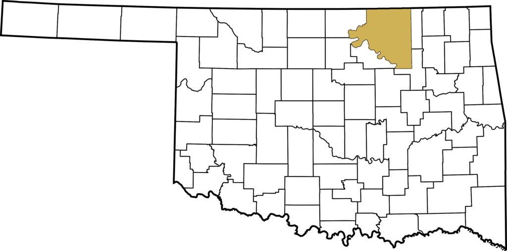 Oklahoma map